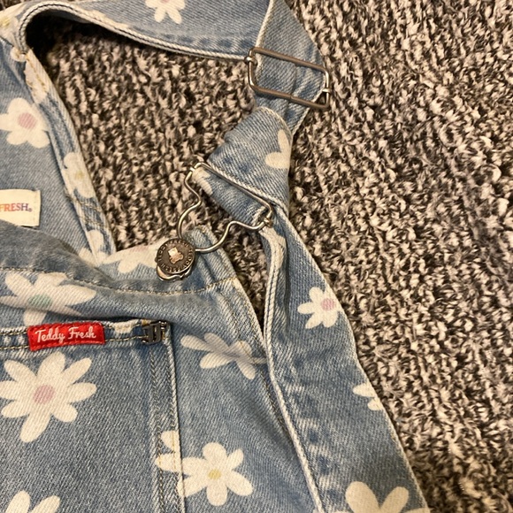 Teddy Fresh daisy overalls, sz. 2 XL - Picture 5 of 7